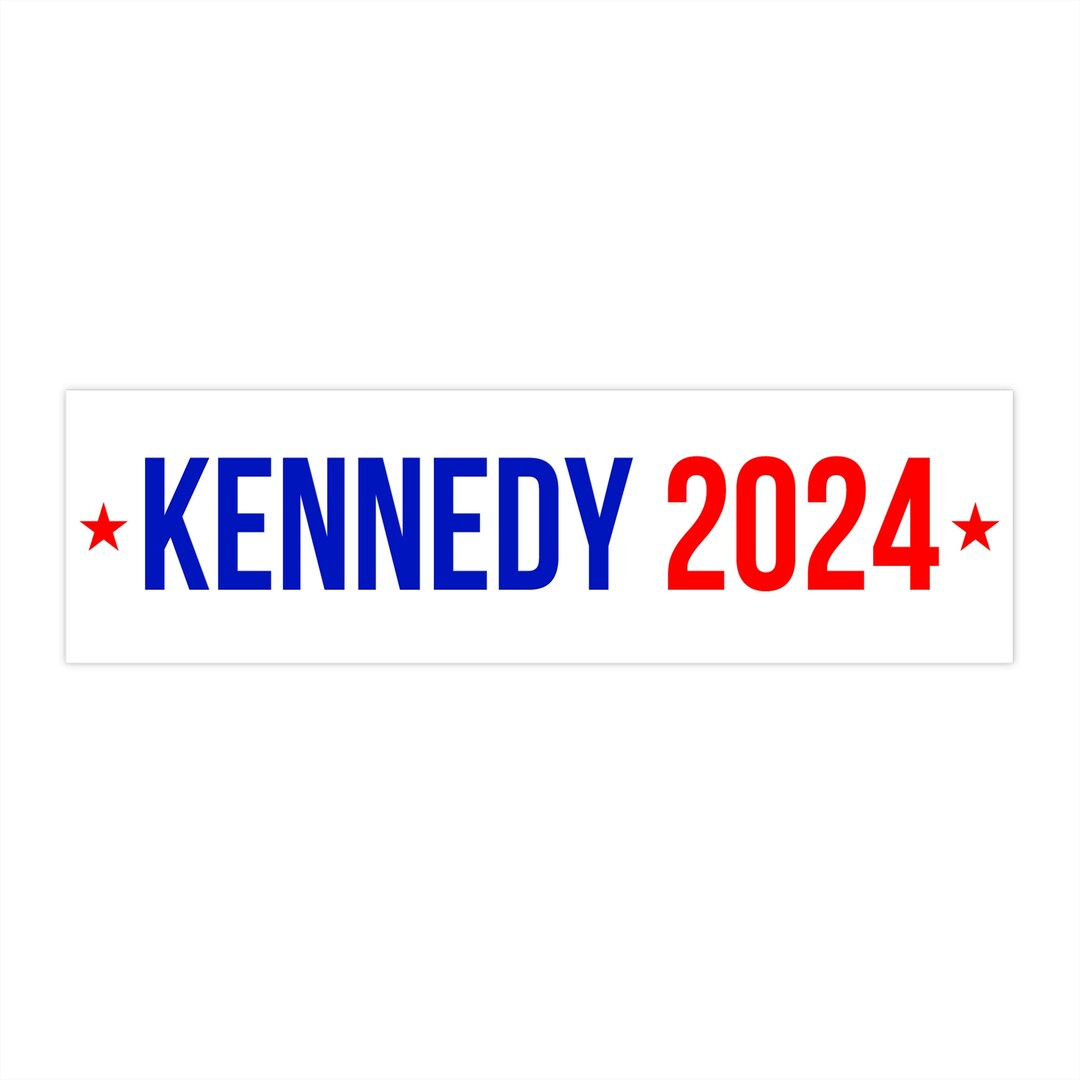 Rfk Jr 2024 RFK Jr 2024 Bumper Sticker RFK Jr for President Etsy