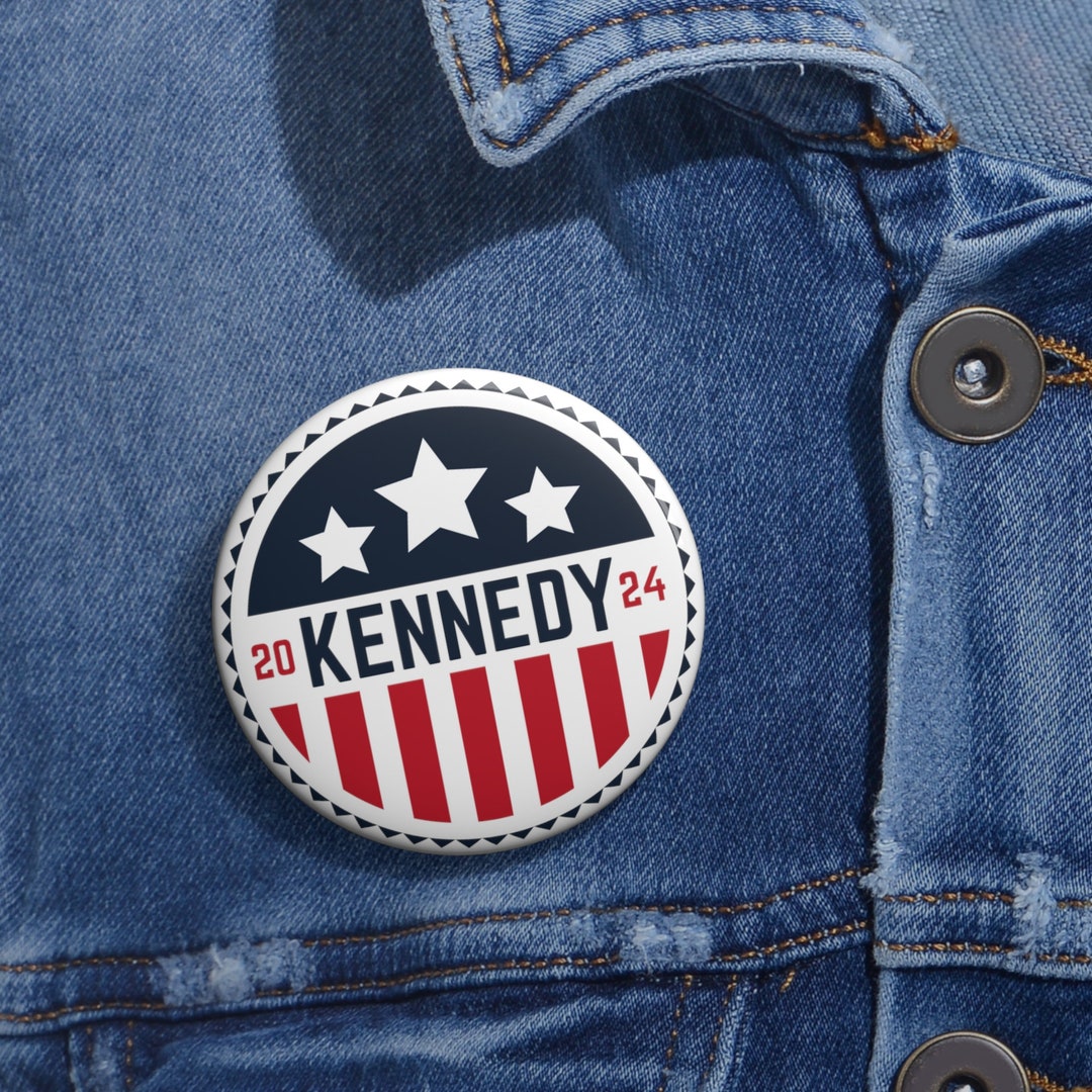 RFK Jr 2024 Election Button, RFK Jr 2024 Pin, RFK Jr Merchandise
