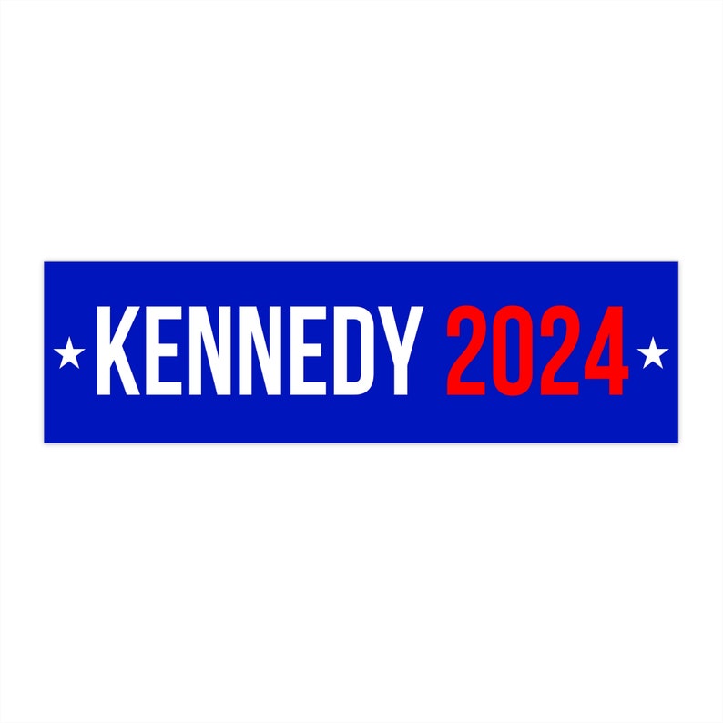 Rfk Jr 2024 RFK Jr 2024 Blue Bumper Sticker RFK Jr for Etsy