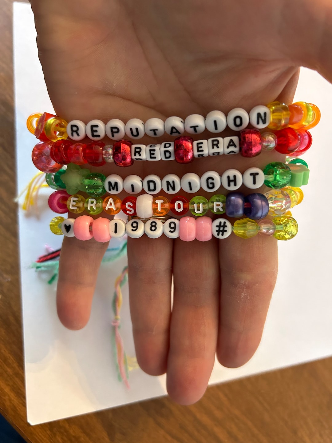 Eras Tour Friendship Bracelets/set of 3/taylor Swift/swiftie Etsy
