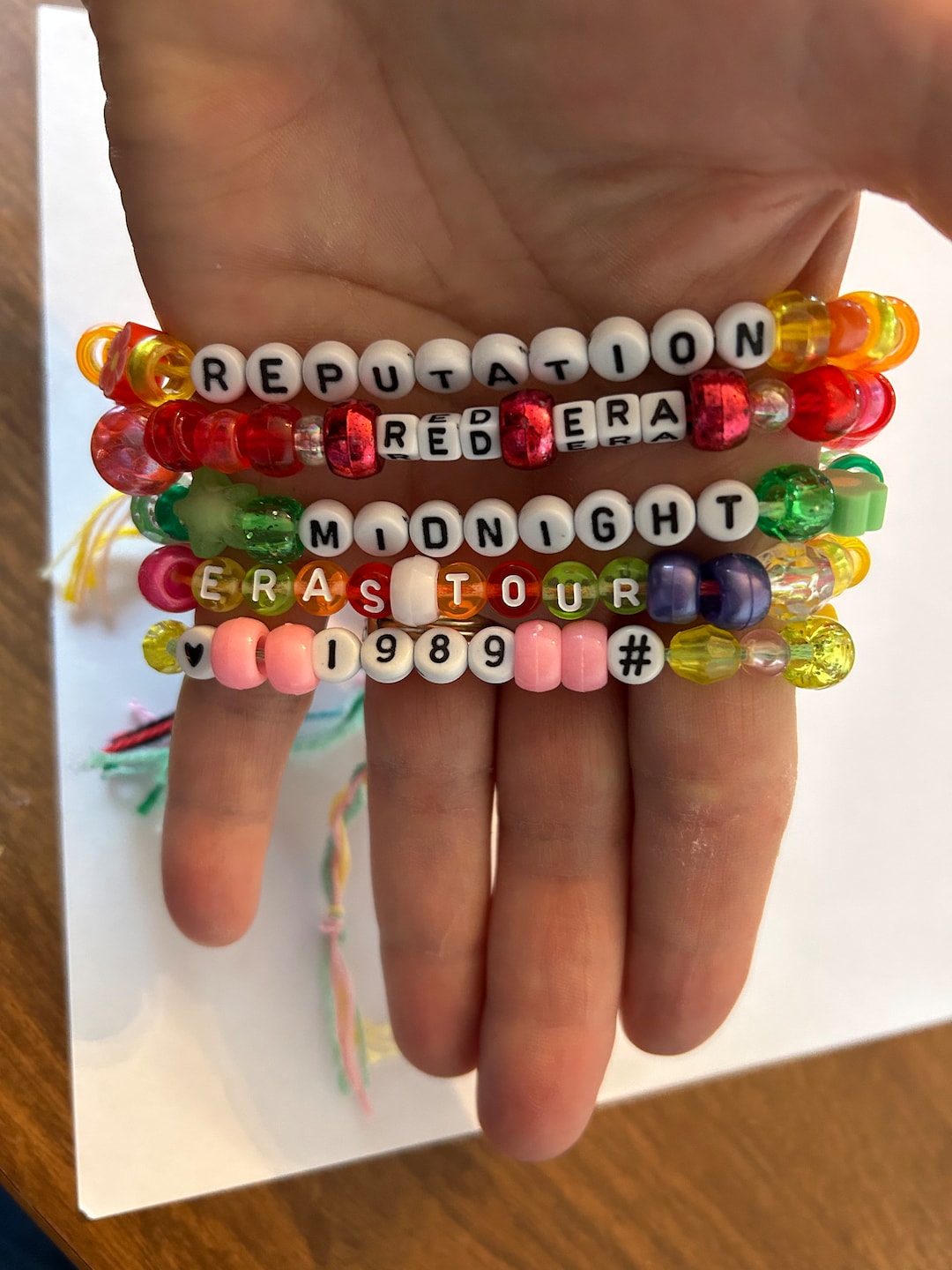 eras tour bracelets reddit