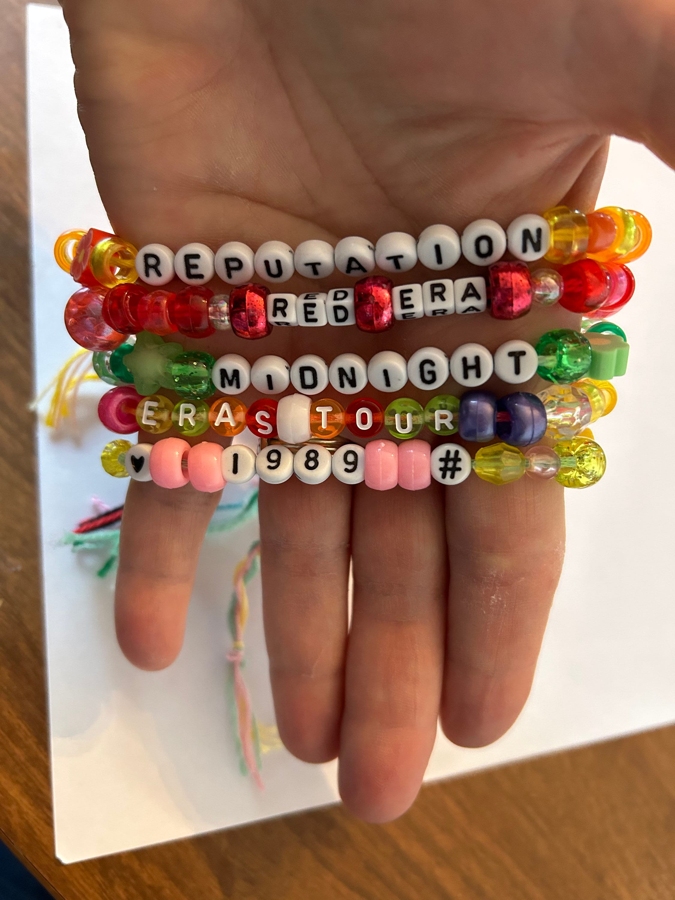 Eras Tour Friendship Bracelets/set Of 3/taylor Swift/swiftie - Etsy