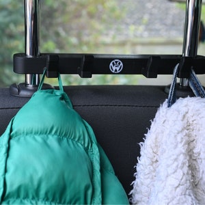 Volkswagen Peace Coat Hook | Headrest hanger | Fits VW Transporter T5 & T6