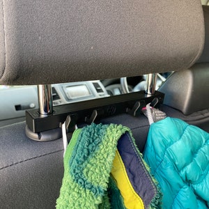 Volkswagen Headrest Coat and Bag Hook | Rucksack or Jacket Hanger | Coat Rack  T5/T6