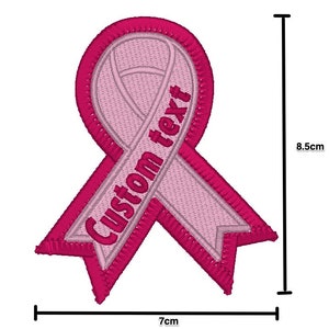 Texte brodé personnalisé Ruban Fer sur Patch| Patch sportif | Patch d’équipe | Patch de nom personnalisé | Cadeaux présents | Patch de ruban| 7 cm x 8,5 cm
