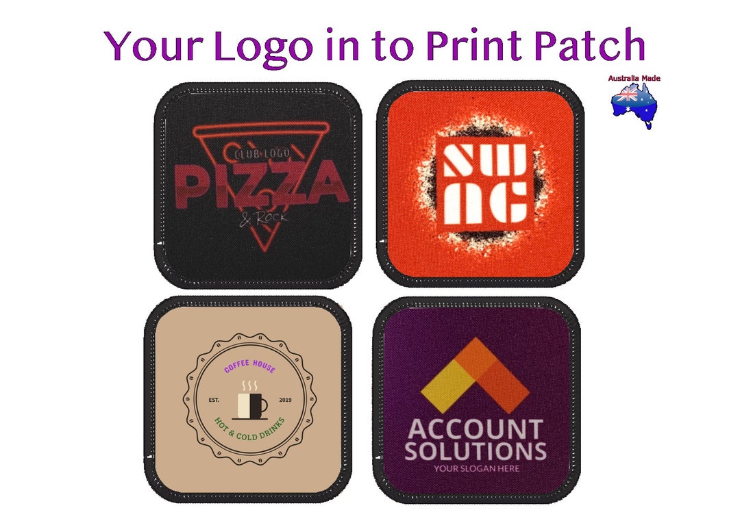Toppa Stampata Con Immagine Personalizzata, Toppe Tattiche - 10