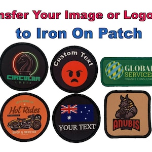 Custom Patches Woven Patches Sew on Patches Iron on Patches Hook