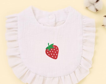 Maskinbroderidesign med jordgubb: 8 storlekar, sommarfrukt (nedladdning direkt)