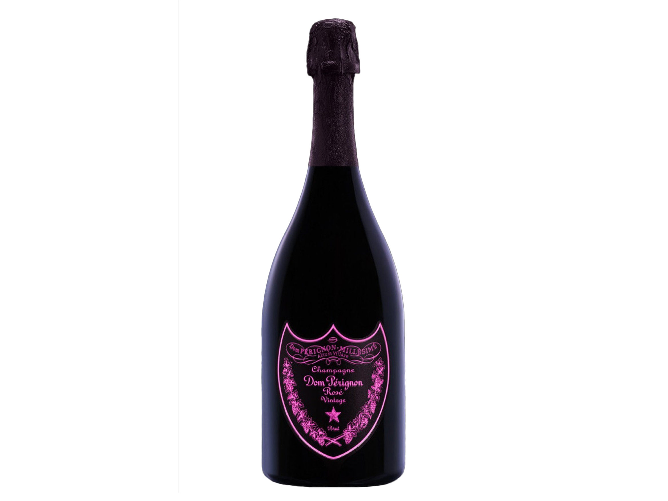 Empty Dom Perignon Vintage 空ボトル ルミナス ロゴ