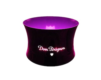 Dom Perignon DP Pérignon LED Light Up Luminous Ice Bucket Cooler Acrylic Glass Champagne Bottle Large Luxury Display Decorative Brand New