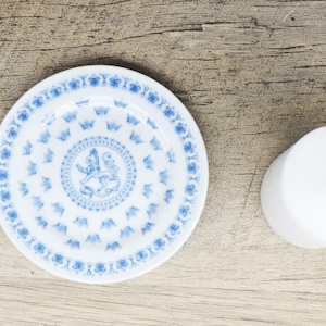 Miniplato Rörstrand hecho a mano, artesanía sueca