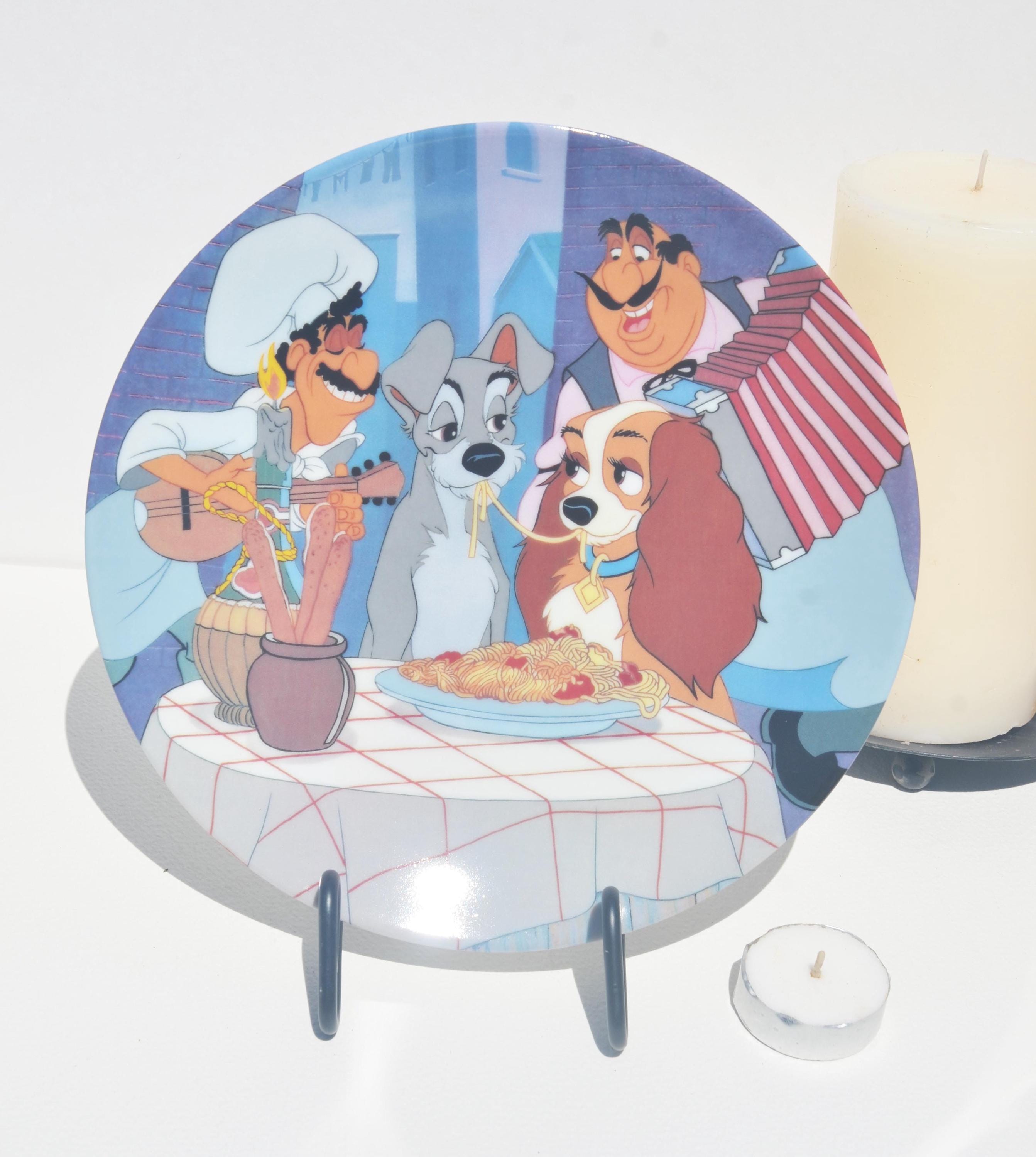 Lady and Tramp Plate - Etsy