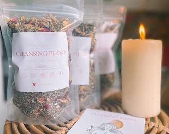 Organic Yoni Womb & pelvic Steam Blend - Cleanse, Release and Heal