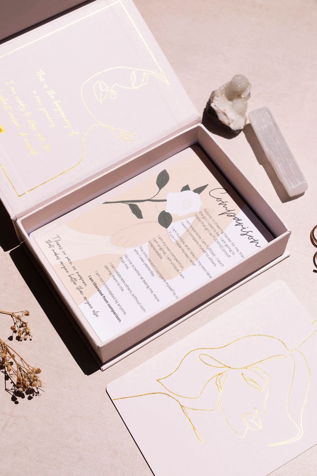 Affirmation cards for Women - The Boss Babe Deck | Empowerment, Self Love, Positive Mindset, Growth, Inspiration, Spiritual, Boss Bitch