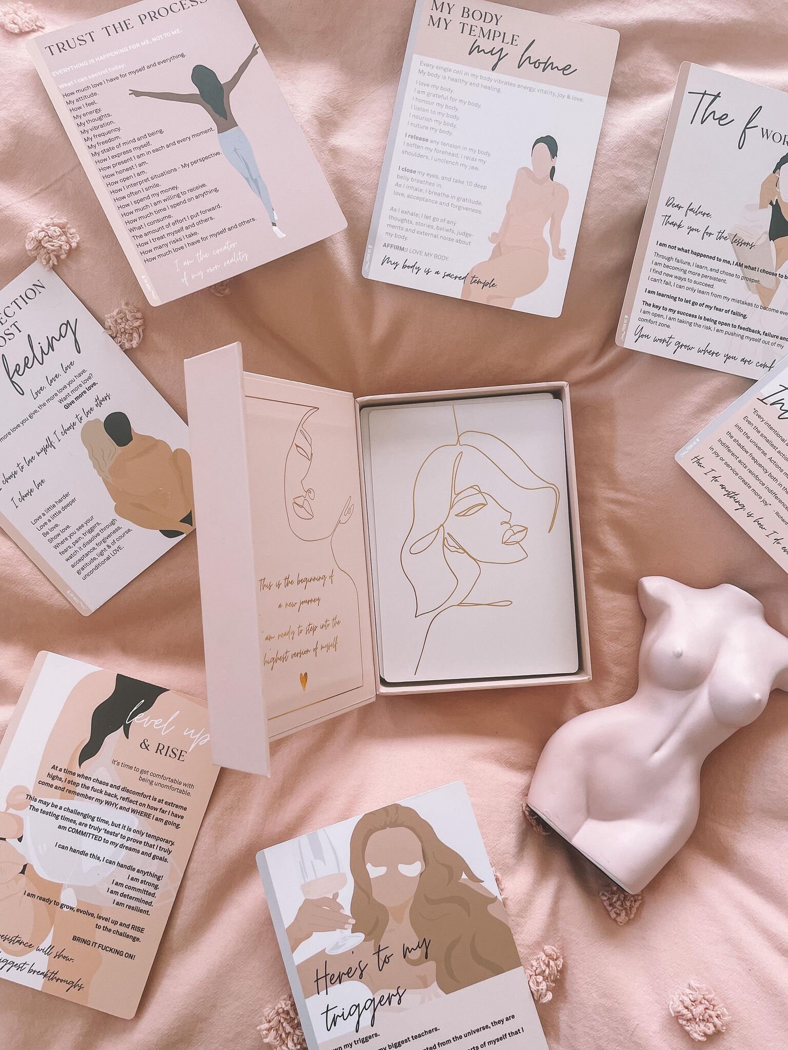 Affirmation cards for Women - The Boss Babe Deck | Empowerment, Self Love, Positive Mindset, Growth, Inspiration, Spiritual, Boss Bitch