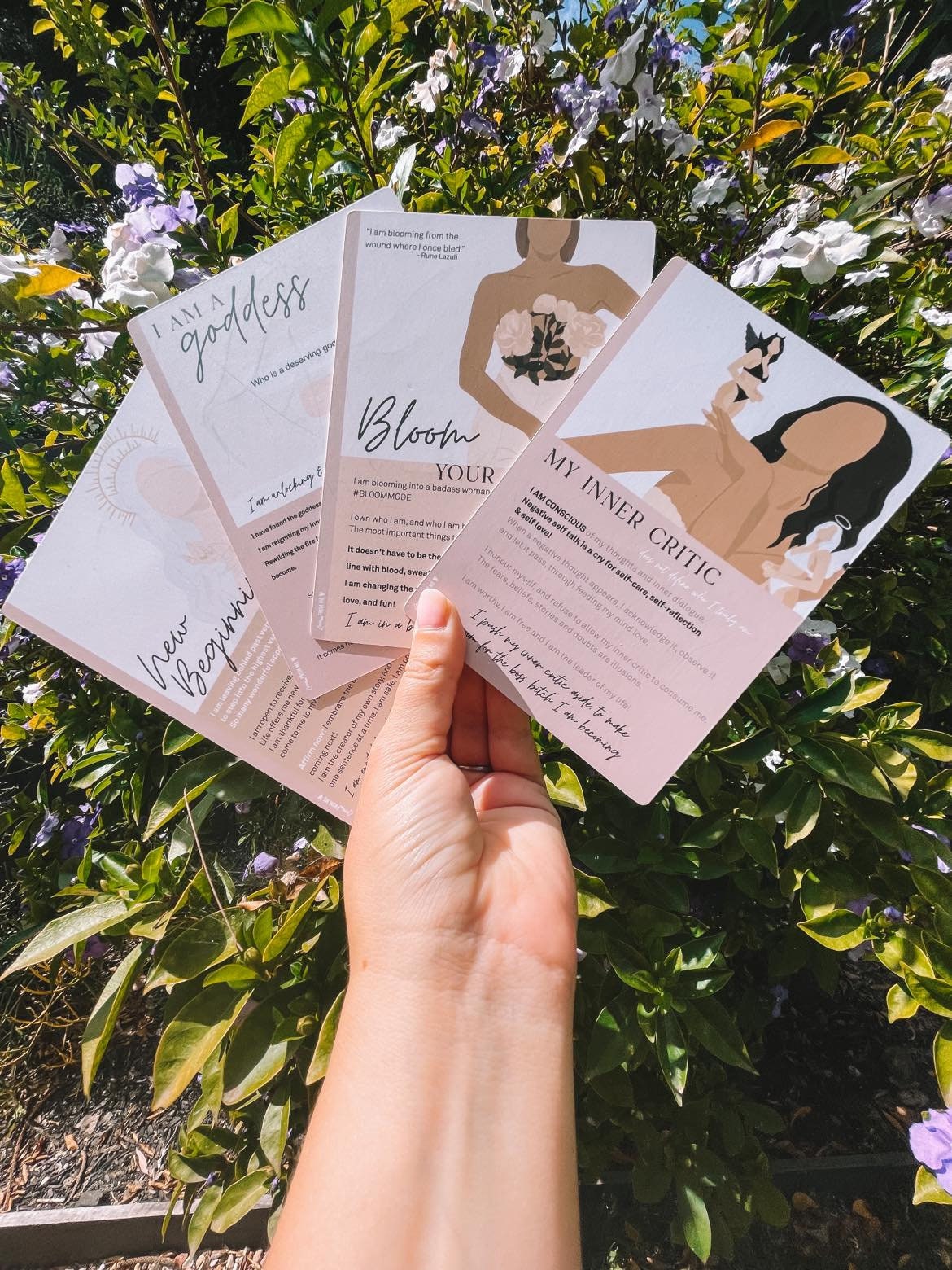 Affirmation cards for Women - The Boss Babe Deck | Empowerment, Self Love, Positive Mindset, Growth, Inspiration, Spiritual, Boss Bitch