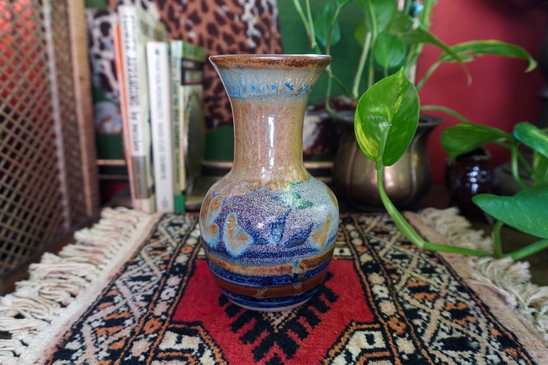 Vintage Mid Century Studio Pottery Vase | MCM Decor Midcentury Ceramics ...