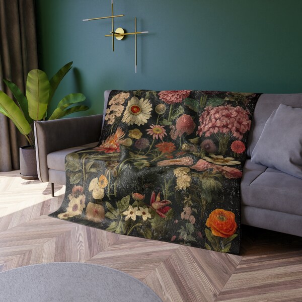 Velvet Throw Blanket Etsy