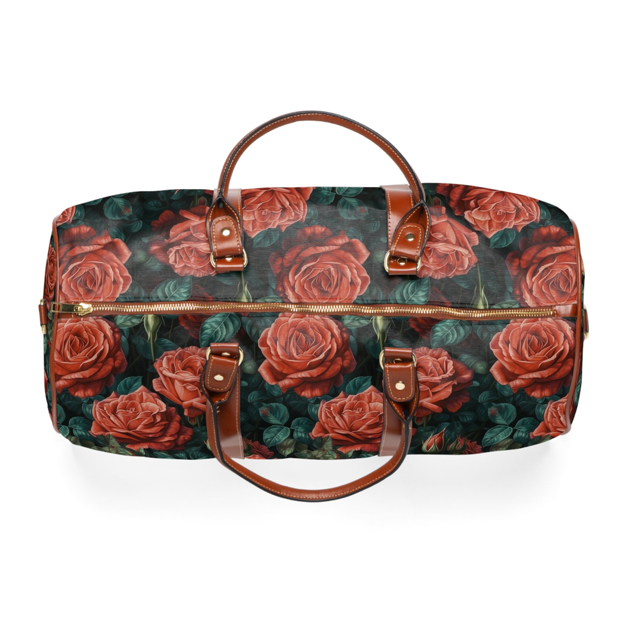 Rose Weekender Bag Rosette Bag Summer Duffle Tote Bag Gift for Her Weekend Beach Bag Travel Overnight Weekender Durable Tote Etsy Ireland