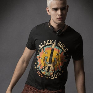 Soundgarden Black Hole Sun Tshirt, Vintage Grunge Rock Shirt, Chris Cornell Tribute Tee
