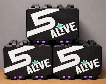 5 Alive Card Game Box – Custom Storage Case for Cards, Family Game Organizer