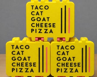 Taco Cat Goat Cheese Pizza Card Game Box | 3D Printed Organizer