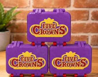 3D Printed Storage Holder for Five Crowns Card Game