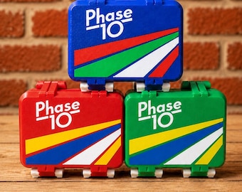 3D Printed Phase 10 Card Case: Durable Travel Organizer