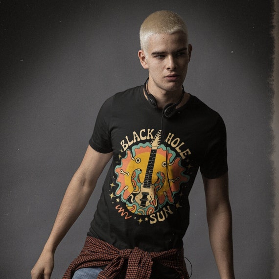 Soundgarden Black Hole Sun Tshirt, Vintage Grunge Rock Shirt
