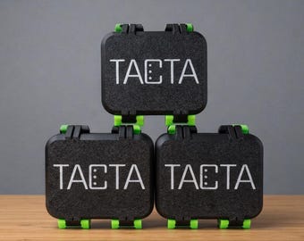 TACTA Game Storage Box – Compact 3D Printed Card Token Holder – Travel Accessory