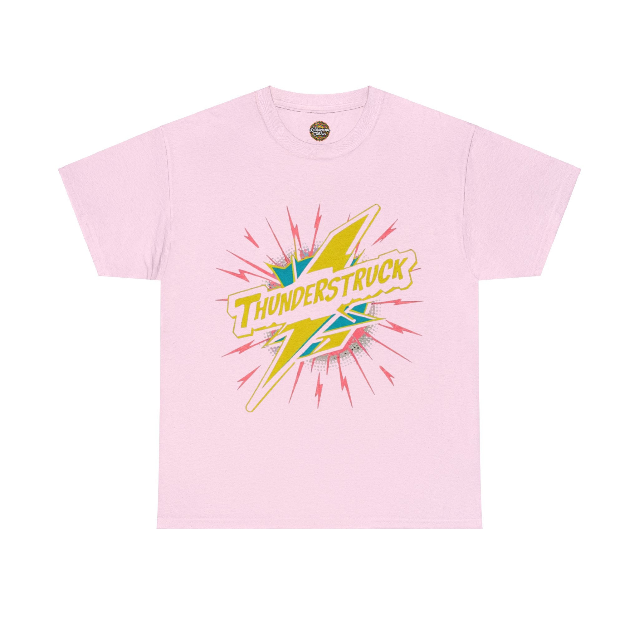 AC/DC Thunderstruck T-shirt: Vintage 80s Rock Glam Tee - Etsy