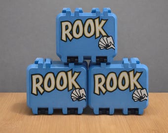Rook Card Game Storage Box: 3D Printed Deck Case Organizer
