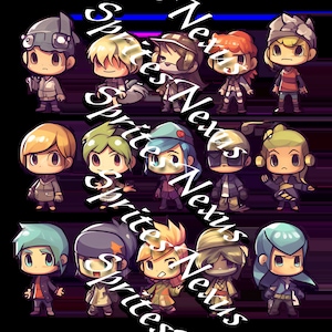 Characters Video Game Sprites/Assets