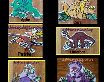 Land Before Time Iron on Patches