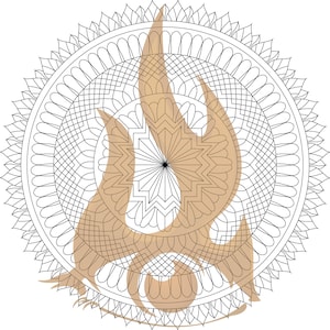 Mandalas Coloring Book Page 13 (Digital Download)