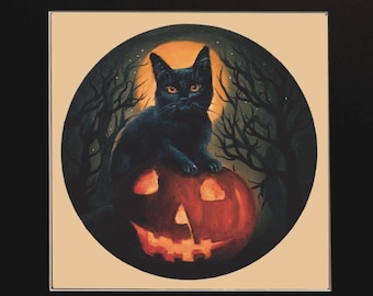 Haddonfield Halloween Print 10x10in