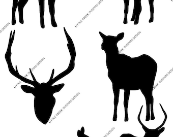 Elk SVG PNG, Cow svg png, Bull svg png, Wildlife svg png, Animal svg png, Forest svg png, Hunting svg png, Outdoor svg png, Country svg png