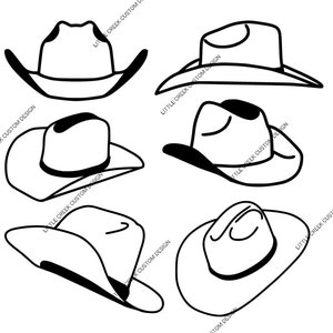 Cowboy Hat svg png, Hat svg png, Western svg png, Country svg png, Cowboy svg png, Cowgirl svg png, Rodeo svg png