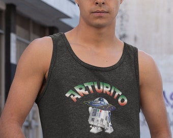 Arturito Tank Top - Mexican Spanish Bilingual Pun SciFi Movie Chiste Bilingüe Español Mexicano May the 4th Arturo