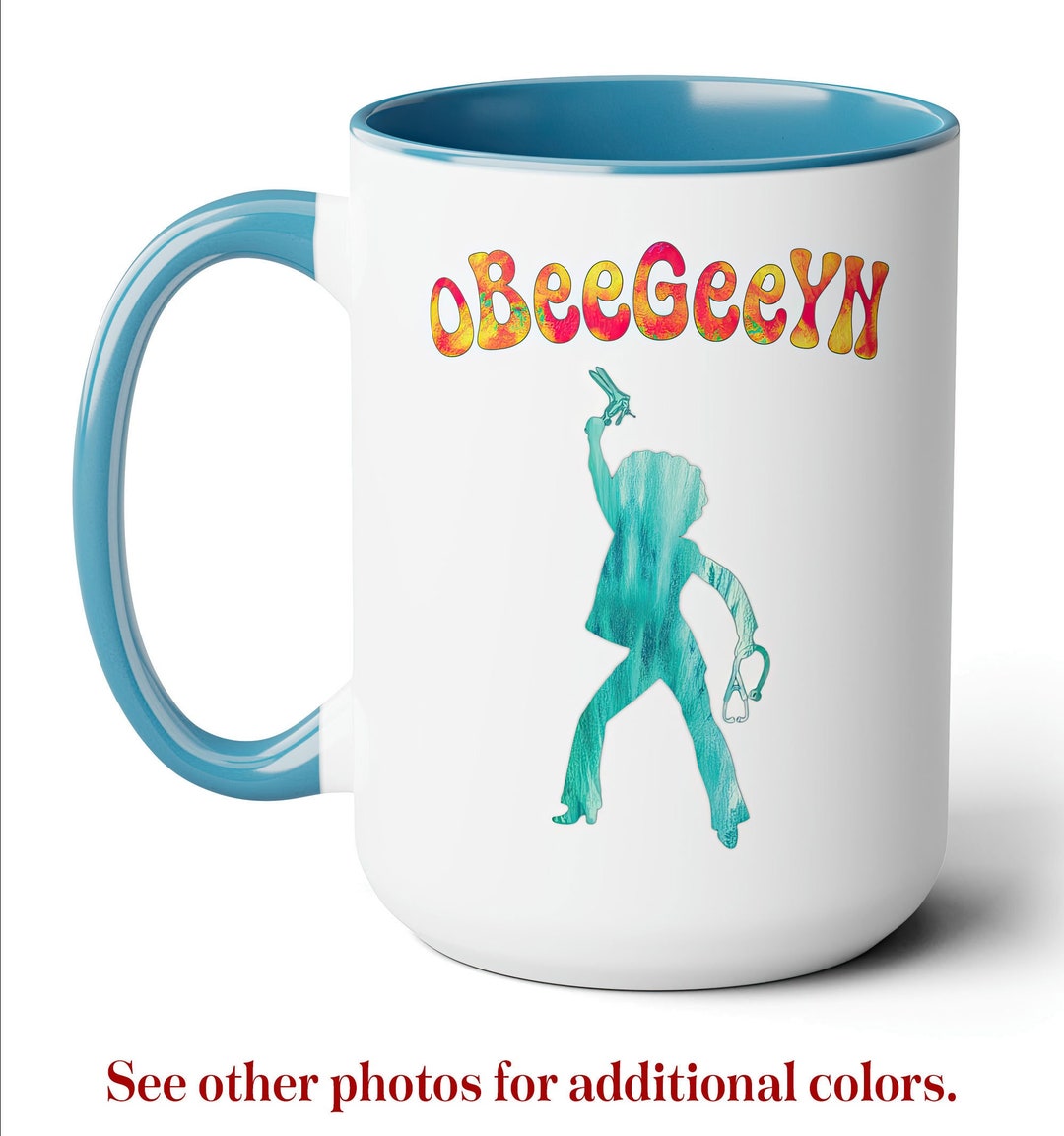 Obeegeeyn - OB/GYN Pun Mug, Fun Retro 70s Style Coffee Mug for ...