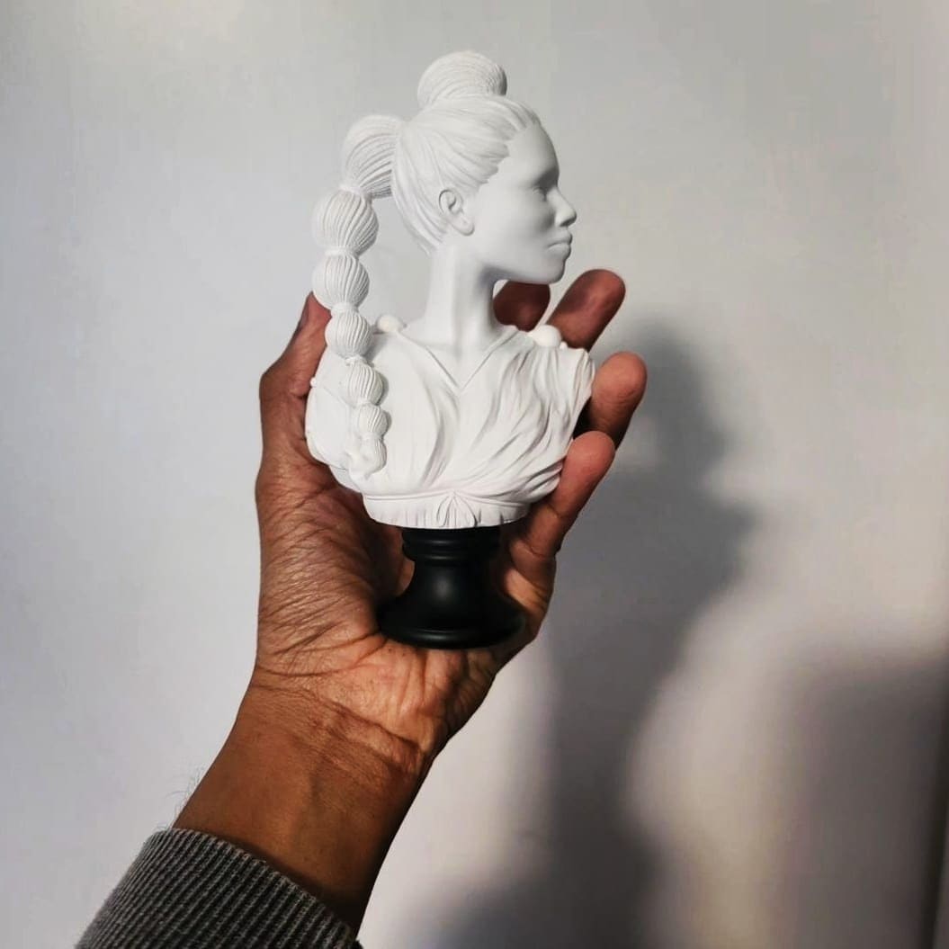 Female Bust Statue 
