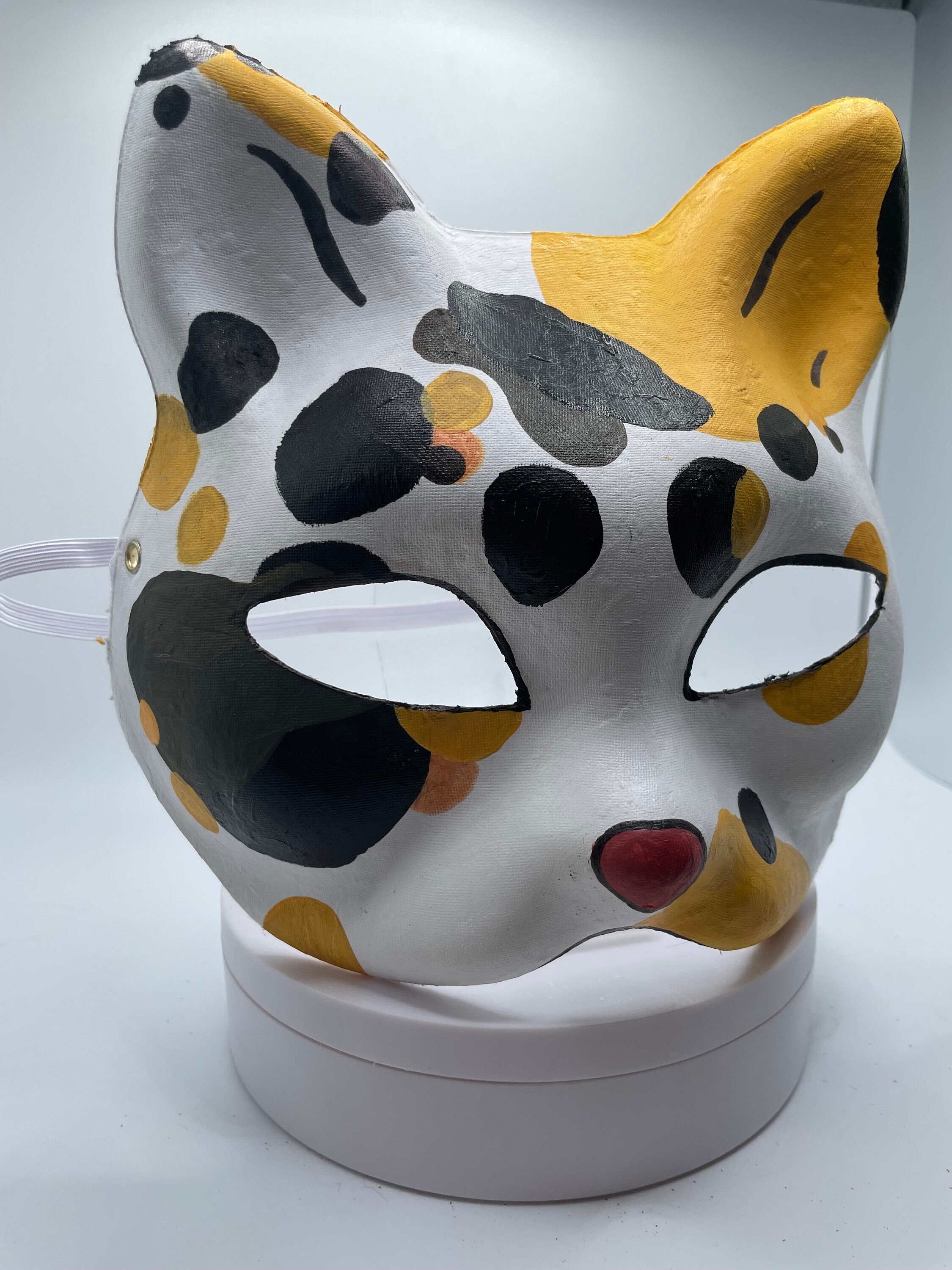 jaguar therian mask! in 2023  Felt animal masks, Cat mask