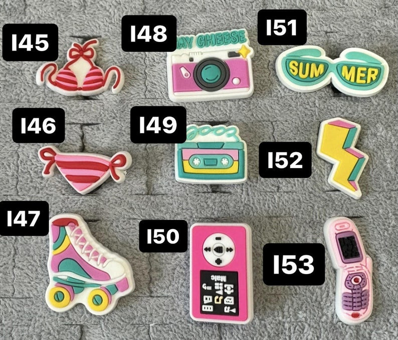 Summer Bikini Retro Cell Phone Sunglasses Roller Skate Crocs Etsy