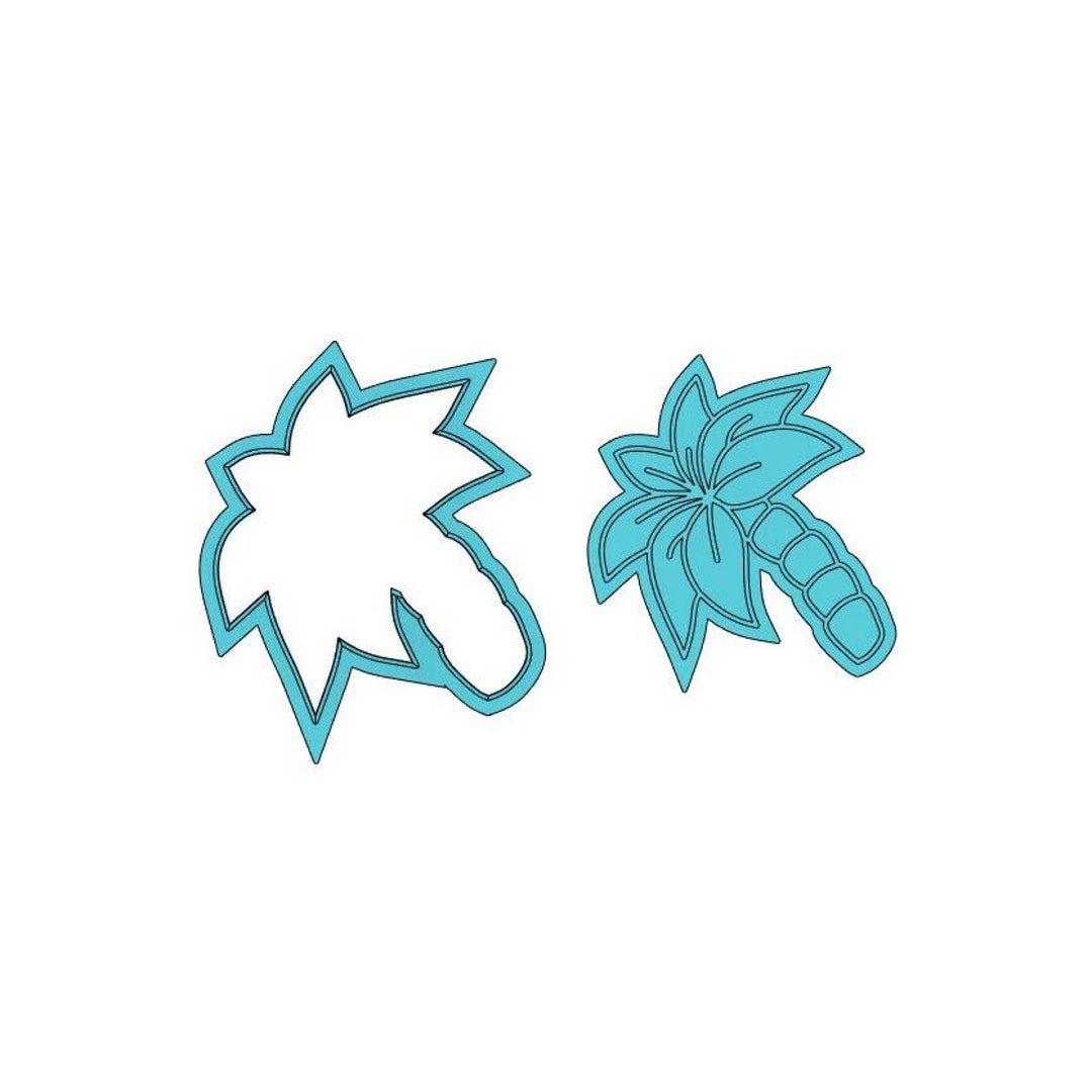 Palm Tree Cookie Cutter and Stamp - Etsy Australia