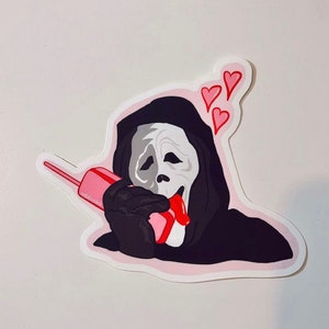 Spooky Scream Call Sticker