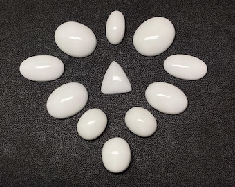 Natural White Coral Set, 11 pcs,  21g, Beautiful Cabohons Set