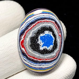 Natural Fordite, Oval Cabochon, 29x21x5 MM, 11 CTS, Beautiful Cabochon, #12488