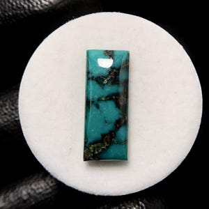 Namsto Lake Turquoise, Cushion Cabochon, 21x8x4 MM, 8 CTS, Beautiful Cabochon, #19154