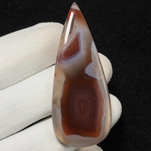 Botswana Agate, Oval Cabochon, 60x24x5  MM, 62 CTS,Beautiful Cabochon,#13281
