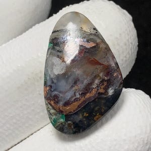 Copper Native Confetti  Chrysocolla, Freeform Cabochon, 21x13x4 MM, 10 CTS,Beautiful Cabochon,#15226
